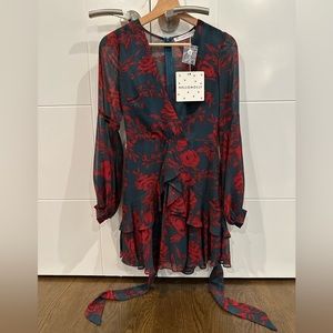 Hello Molly HARD TO KEEP UP DRESS FOREST GREEN